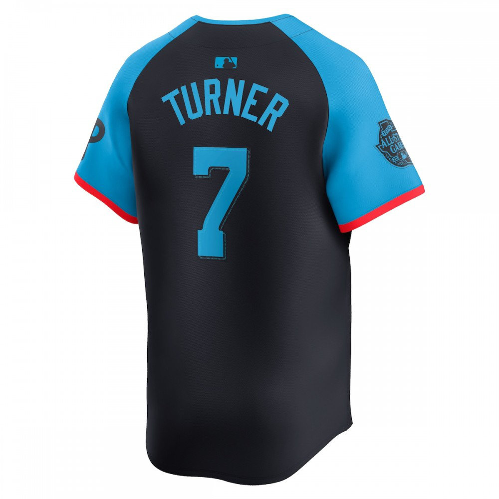 Trea Turner National League 2024 MLB All-Star Game Limited Player Jersey - Navy-Pro Kit Vault | Brand New 26/27 Sports Jerseys